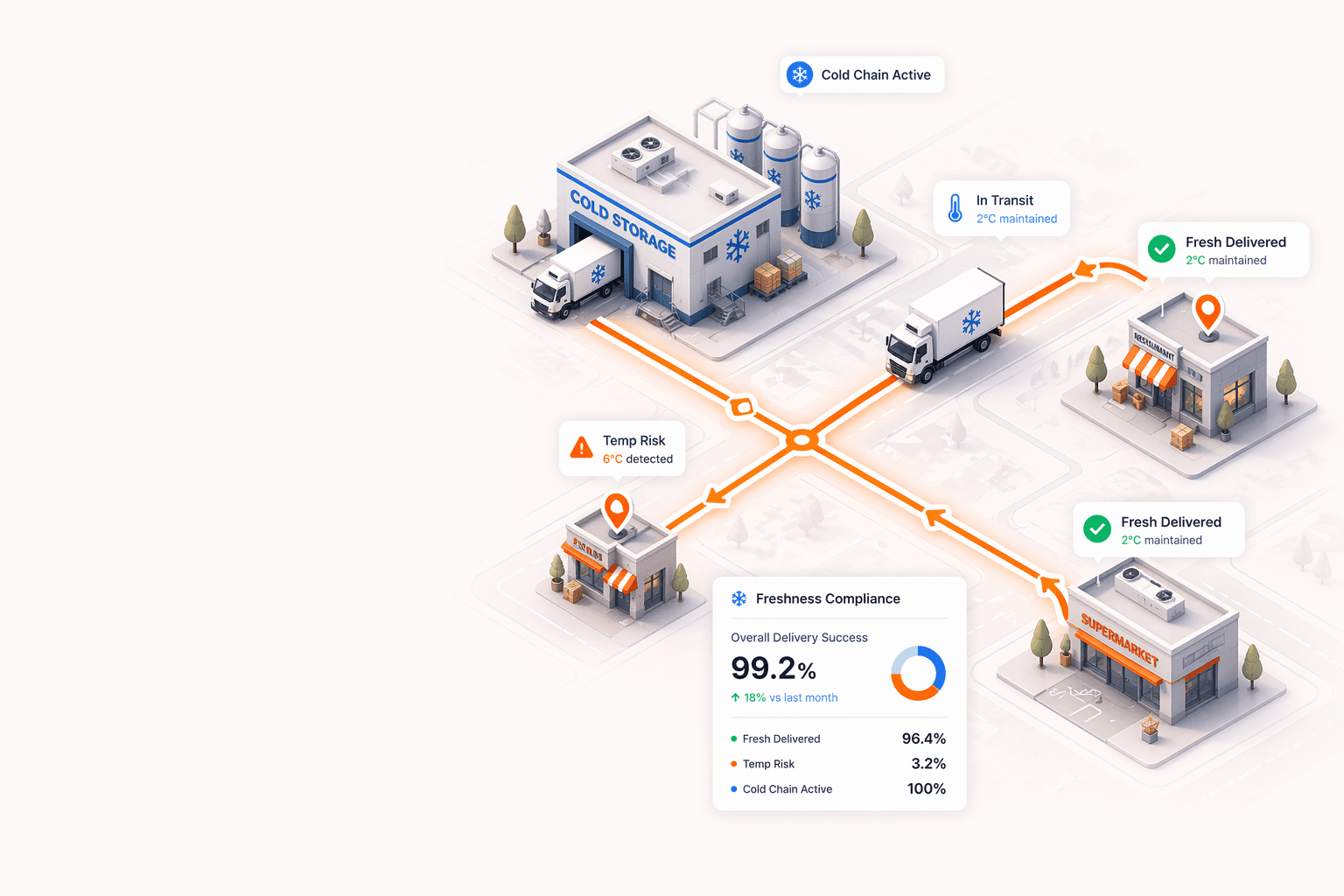 Food & Beverages fleet solution